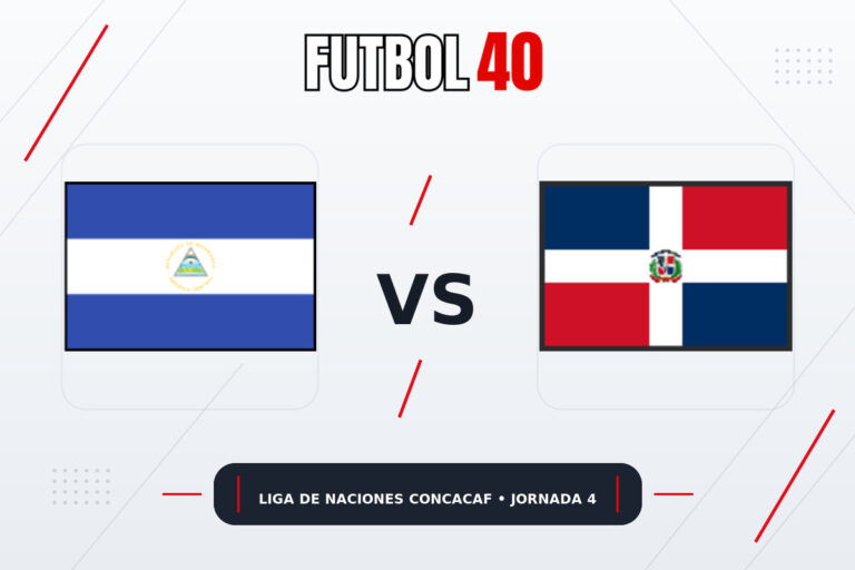 Nicaragua vs República Dominicana en vivo, Liga de Naciones Concacaf 2026/27 Jornada 4