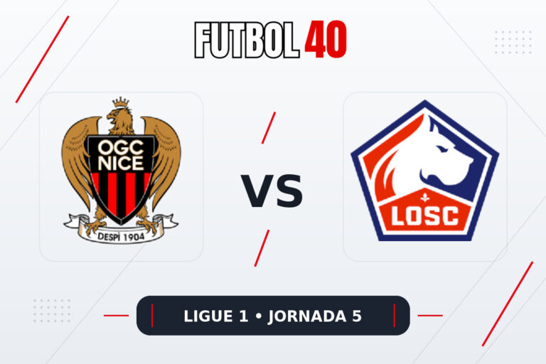 Nice vs Lille en vivo, Ligue 1 2026/27 Jornada 5
