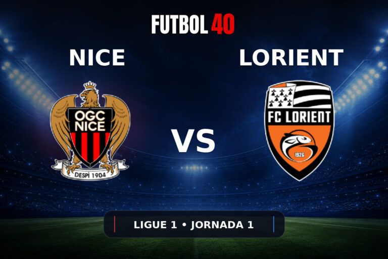 Nice vs Lorient en vivo, Ligue 1 2026/27 Jornada 1