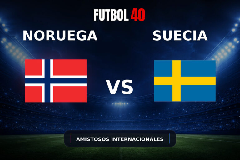 Noruega vs Suecia en vivo, Amistosos Internacionales 2026