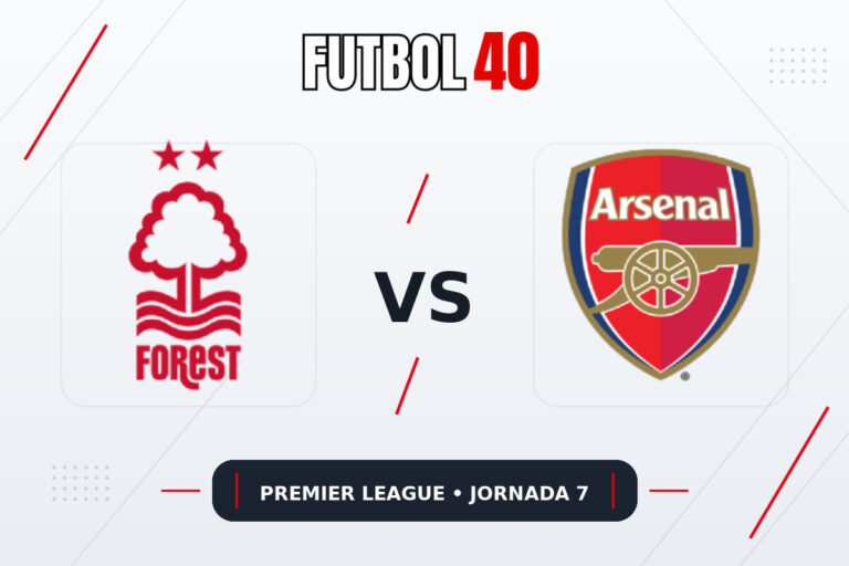 Nottingham Forest vs Arsenal en vivo, Premier League 2026/27 Jornada 7