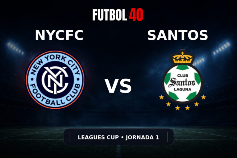 New York City vs Santos Laguna en vivo, Leagues Cup 2026 Jornada 1