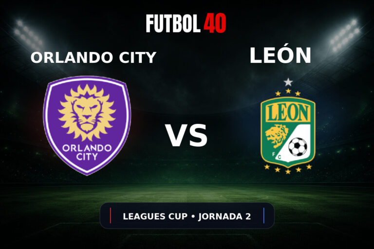 Orlando City vs León en vivo, Leagues Cup 2026 Jornada 2
