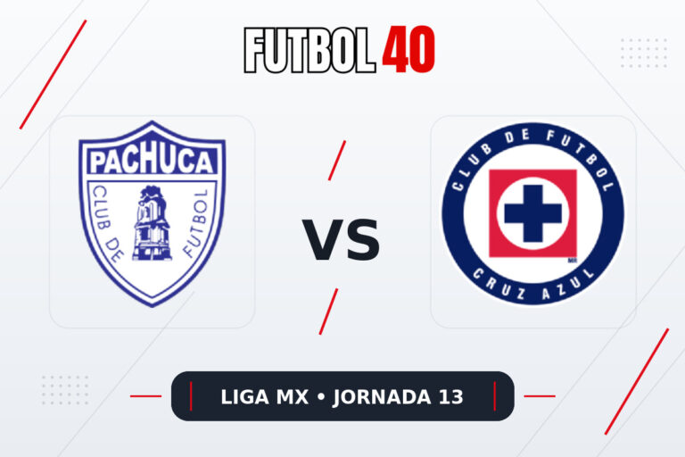 Pachuca vs Cruz Azul en vivo, Liga MX Apertura 2026 Jornada 13