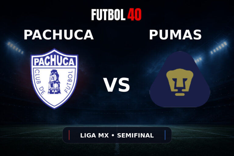 Pachuca vs Pumas UNAM en vivo, Liga MX Clausura 2026 Semifinal