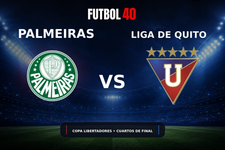 Palmeiras vs Liga de Quito en vivo, Copa Libertadores 2026 Cuartos de Final