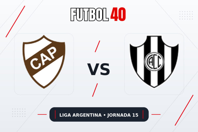 Platense vs Central Córdoba en vivo, Liga Argentina Clausura 2026 Jornada 15