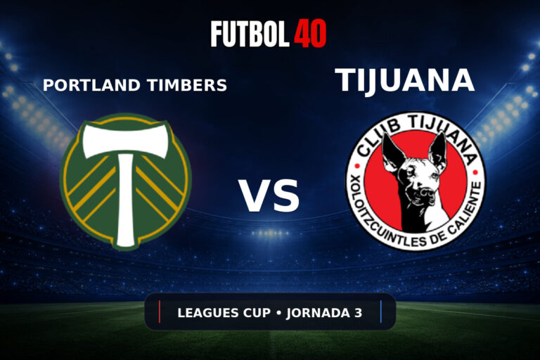 Portland Timbers vs Xolos Tijuana en vivo, Leagues Cup 2026 Jornada 3