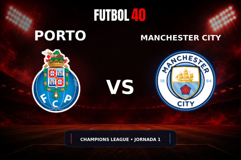 Porto vs Manchester City en vivo, Champions League 2026/27 Jornada 1