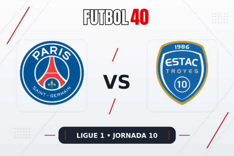 PSG vs Troyes en vivo, Ligue 1 2026/27 Jornada 10
