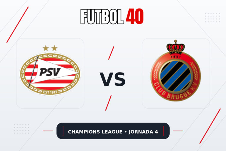 PSV Eindhoven vs Brujas en vivo, Champions League 2026/27 Jornada 4