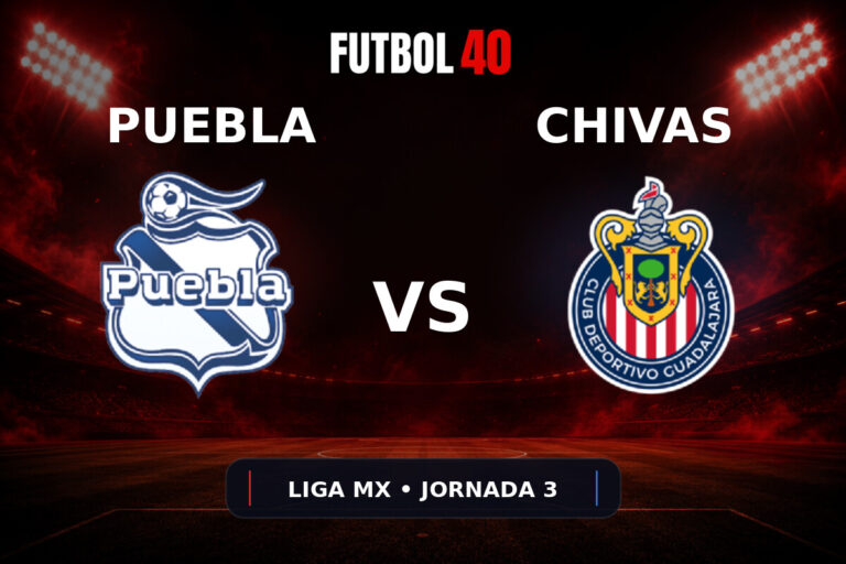 Puebla vs Chivas Guadalajara en vivo, Liga MX Apertura 2026 Jornada 3