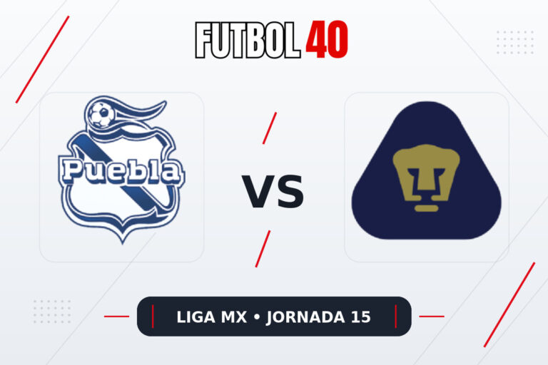 Puebla vs Pumas UNAM en vivo, Liga MX Apertura 2026 Jornada 15