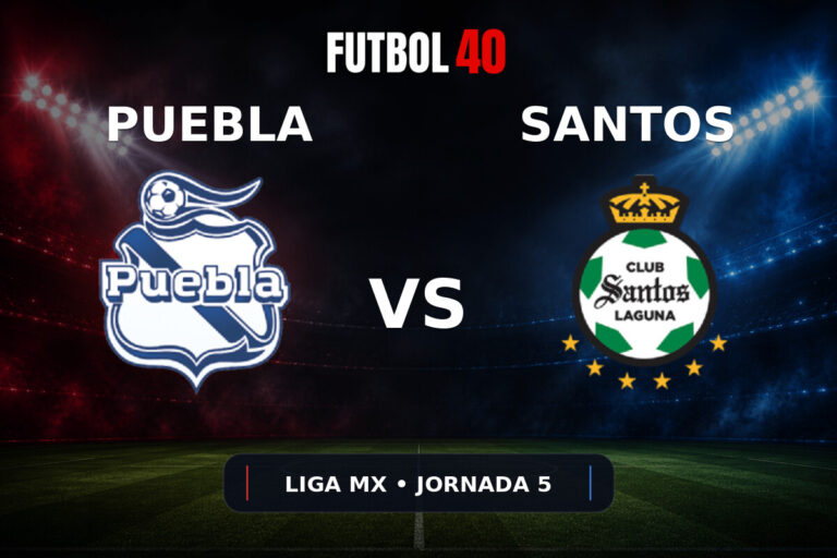 Puebla vs Santos Laguna en vivo, Liga MX Apertura 2026 Jornada 5