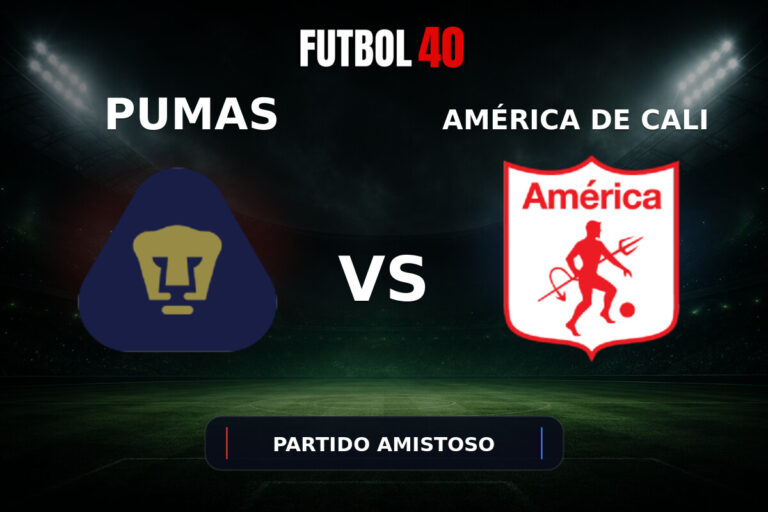 Pumas UNAM vs América de Cali en vivo, Partido Amistoso 2026