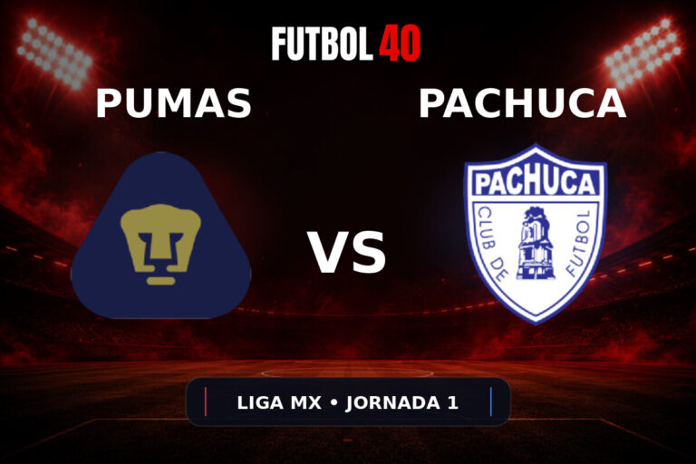 Pumas UNAM vs Pachuca en vivo, Liga MX Apertura 2026 Jornada 1