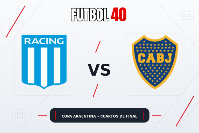Racing Club vs Boca Juniors en vivo, Copa Argentina 2026 Cuartos de Final