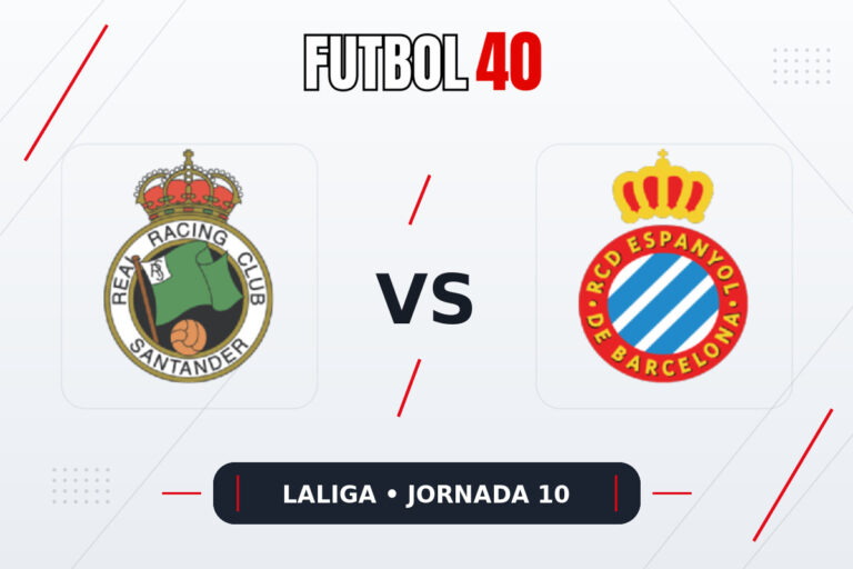 Racing Santander vs Espanyol de Barcelona en vivo, LaLiga 2026/27 Jornada 10