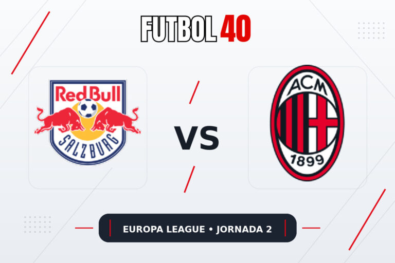Red Bull Salzburgo vs AC Milan en vivo, Europa League 2026/27 Jornada 2