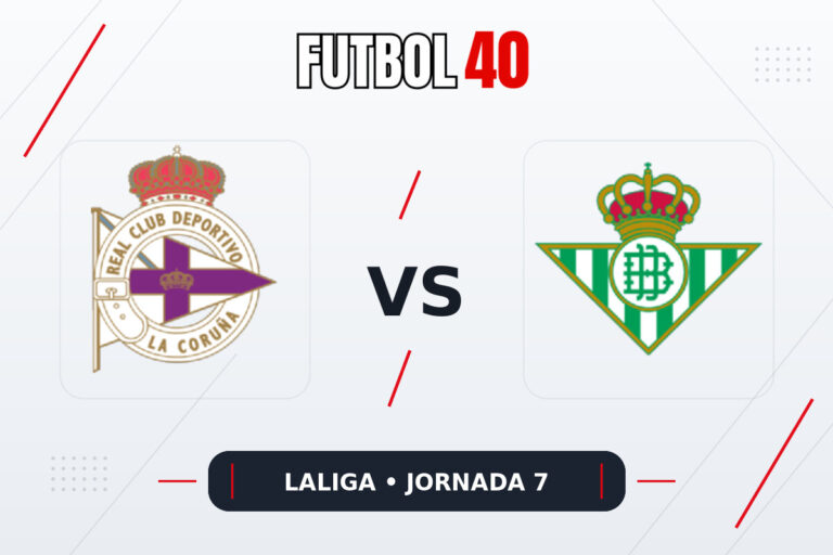 RC Deportivo vs Real Betis en vivo, LaLiga 2026/27 Jornada 7