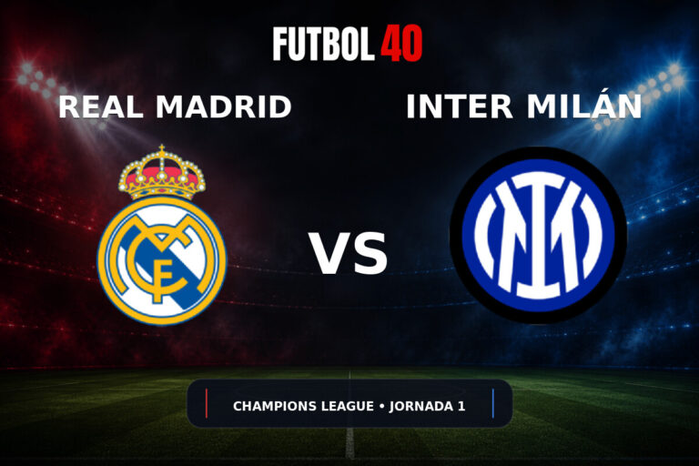 Real Madrid vs Inter Milán en vivo, Champions League 2026/27 Jornada 1