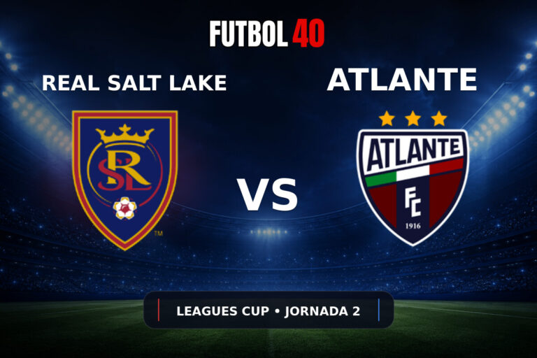 Real Salt Lake vs Atlante en vivo, Leagues Cup 2026 Jornada 2