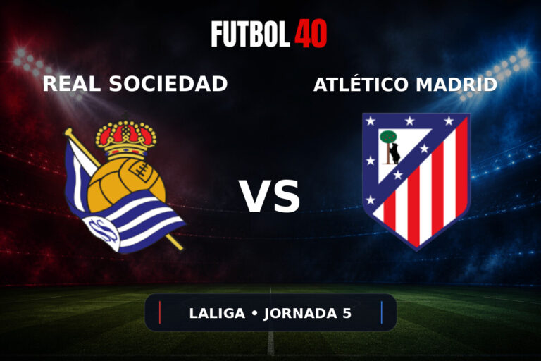 Real Sociedad vs Atlético de Madrid en vivo, LaLiga 2026/27 Jornada 5