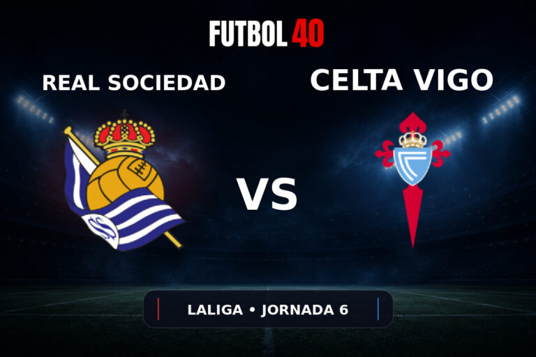 Real Sociedad vs Celta de Vigo en vivo, LaLiga 2026/27 Jornada 6