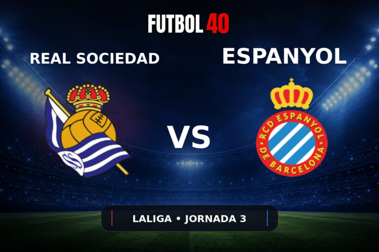 Real Sociedad vs Espanyol de Barcelona en vivo, LaLiga 2026/27 Jornada 3
