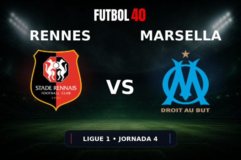 Rennes vs Marsella en vivo, Ligue 1 2026/27 Jornada 4
