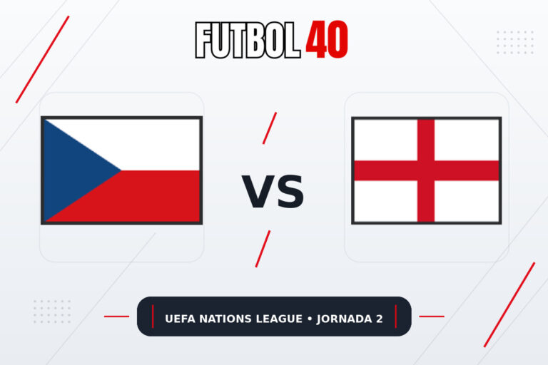 República Checa vs Inglaterra en vivo, UEFA Nations League 2026/27 Jornada 2