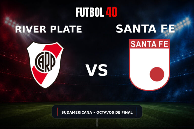 River Plate vs Independiente Santa Fe en vivo, Copa Sudamericana 2026 Octavos de Final