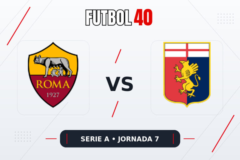 AS Roma vs Genoa en vivo, Serie A 2026/27 Jornada 7