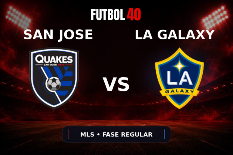 San Jose Earthquakes vs LA Galaxy en vivo, MLS 2026 Fase Regular