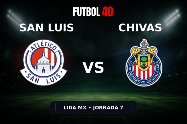 Atlético San Luis vs Chivas Guadalajara en vivo, Liga MX Apertura 2026 Jornada 7