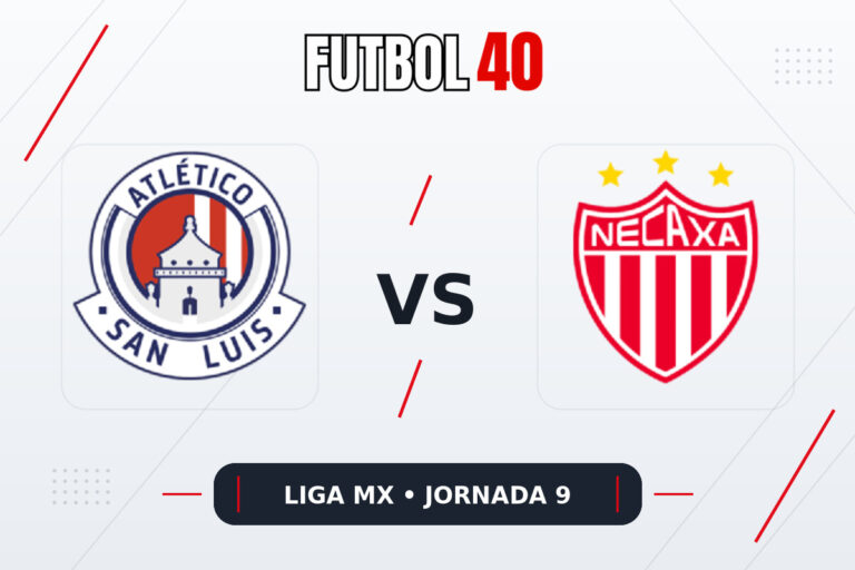 Atlético San Luis vs Necaxa en vivo, Liga MX Apertura 2026 Jornada 9