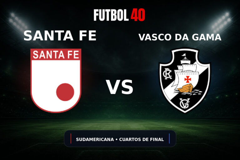 Independiente Santa Fe vs Vasco da Gama en vivo, Copa Sudamericana 2026 Cuartos de Final