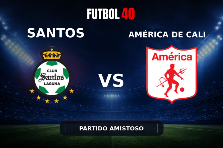Santos Laguna vs América de Cali en vivo, Partido Amistoso 2026