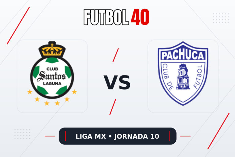 Santos Laguna vs Pachuca en vivo, Liga MX Apertura 2026 Jornada 10