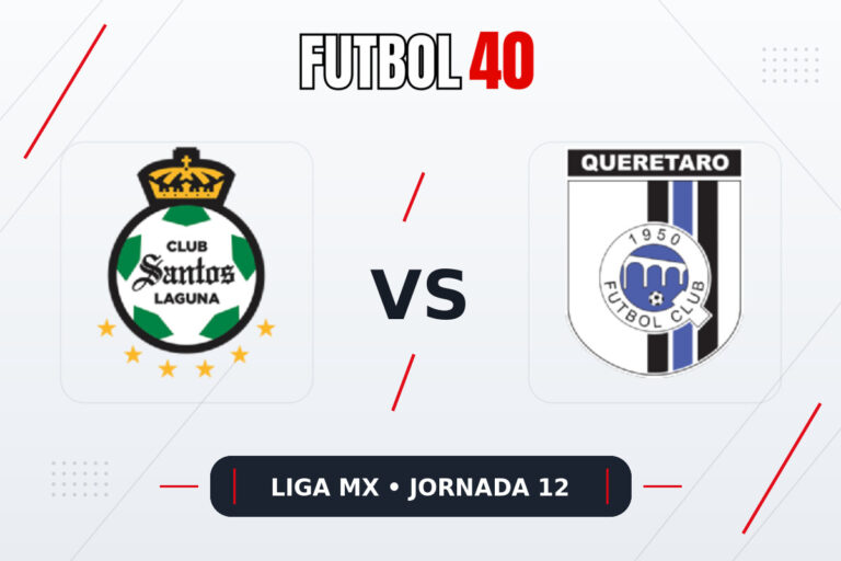 Santos Laguna vs Querétaro en vivo, Liga MX Apertura 2026 Jornada 12