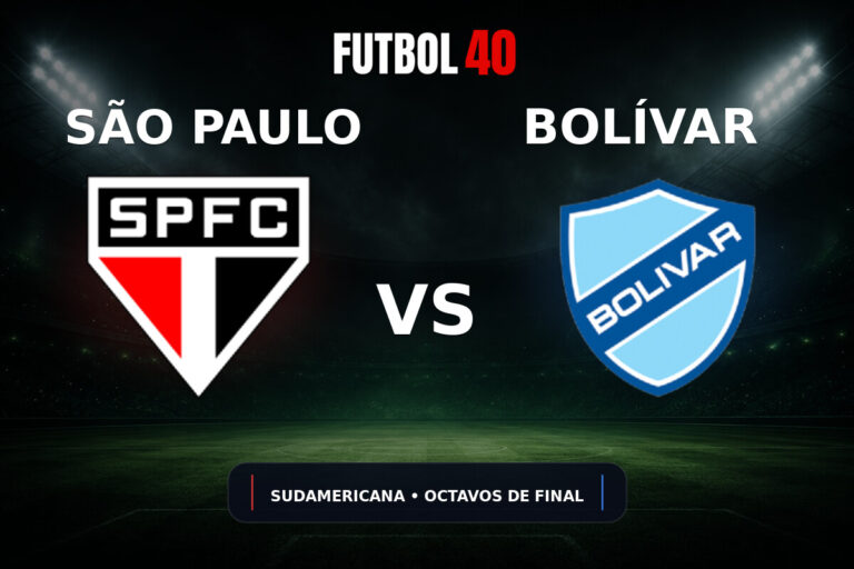 São Paulo vs Bolívar en vivo, Copa Sudamericana 2026 Octavos de Final