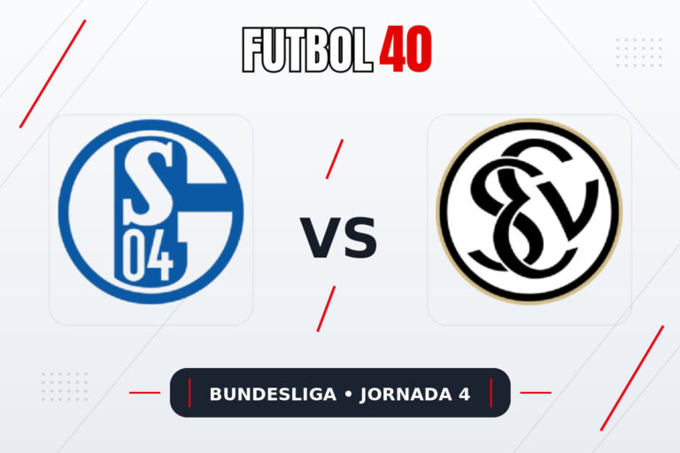 Schalke 04 vs Elversberg en vivo, Bundesliga 2026/27 Jornada 4