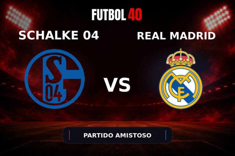 Schalke 04 vs Real Madrid en vivo, Partido Amistoso 2026
