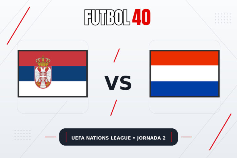 Serbia vs Países Bajos en vivo, UEFA Nations League 2026/27 Jornada 2