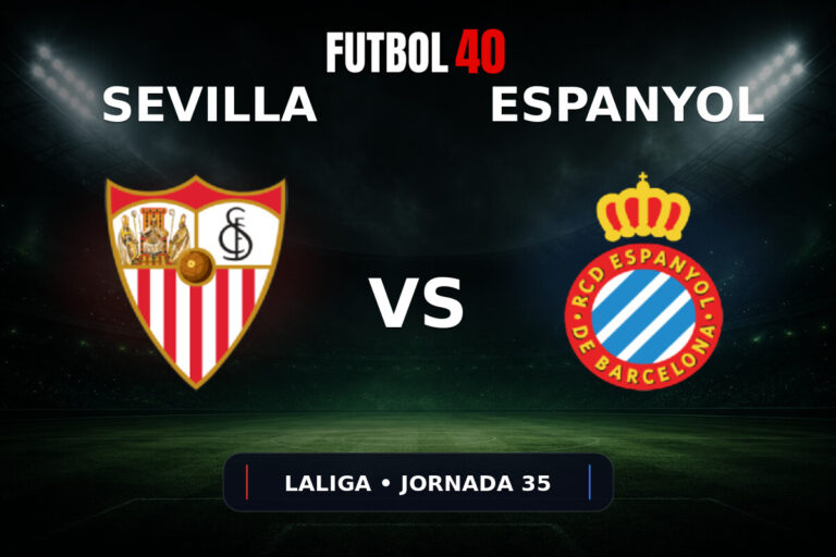 Sevilla FC vs Espanyol de Barcelona en vivo, LaLiga 2025/26 Jornada 35