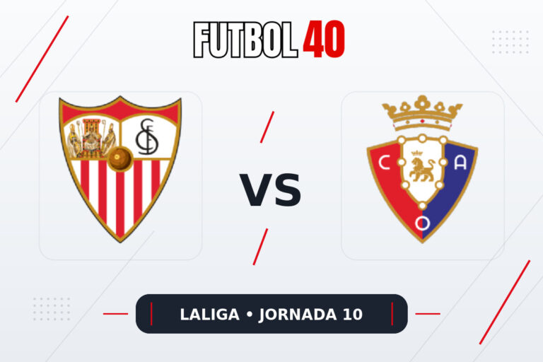 Sevilla FC vs Osasuna en vivo, LaLiga 2026/27 Jornada 10