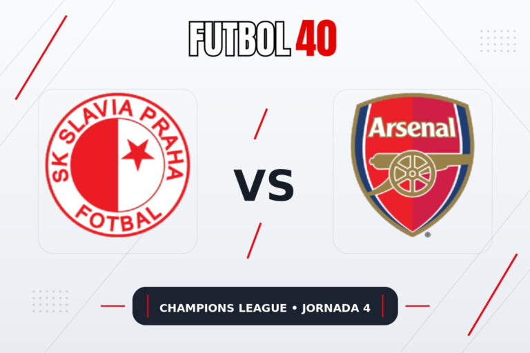 Slavia Praga vs Arsenal en vivo, Champions League 2026/27 Jornada 4