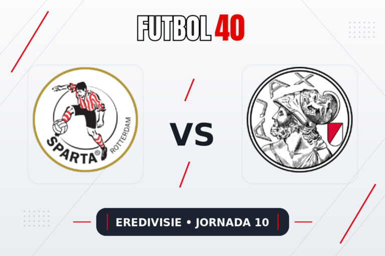 Sparta Rotterdam vs Ajax Amsterdam en vivo, Eredivisie 2026/27 Jornada 10