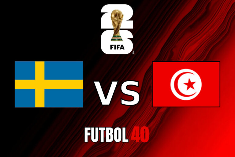Suecia vs Túnez en vivo, Mundial 2026 2026 Fase de Grupos