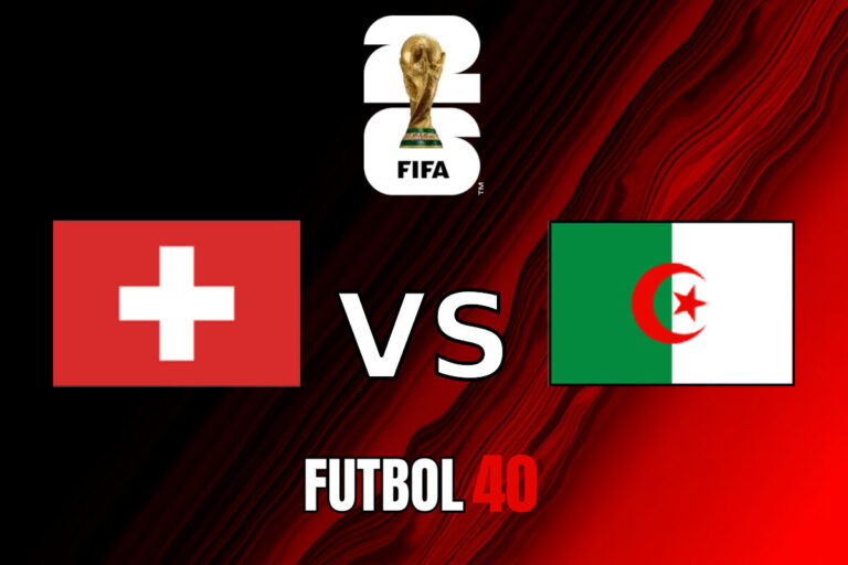 Suiza vs Argelia en vivo, Mundial 2026 Dieciseisavos de Final